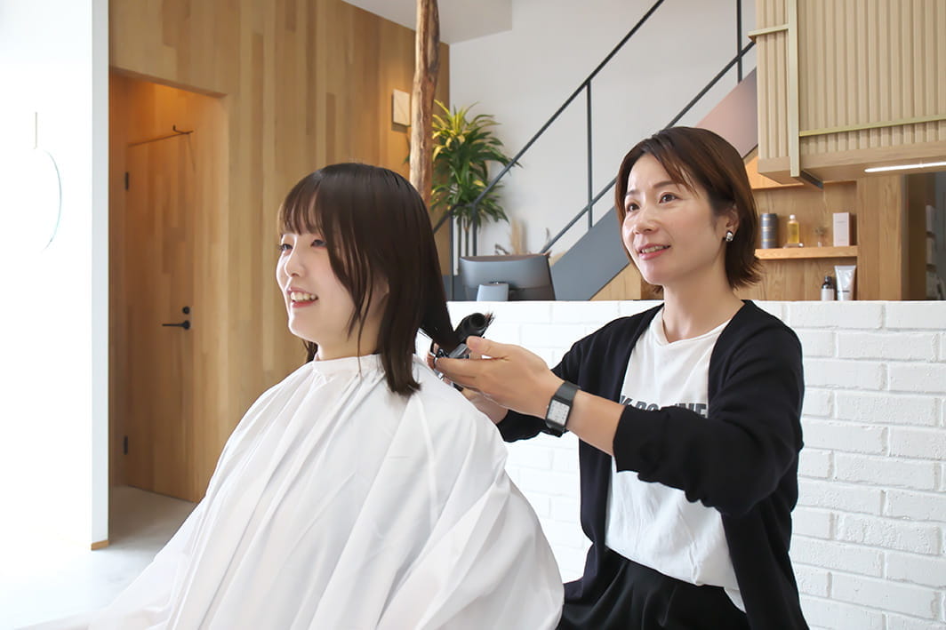 アシスタントなしの完全個人施術：イメージ写真